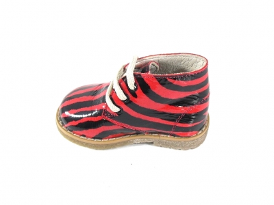 Ghete copii LM, cod 3G632, seria CREP, rosu, piele naturala