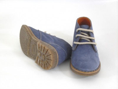 Ghete copii LM, cod 3G646, seria CREP, albastru, piele naturala