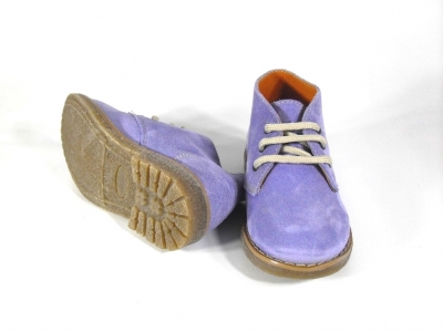 Ghete copii LM, cod 3G648, seria CREP, mov, piele naturala