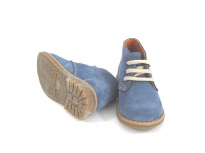 Ghete copii LM, cod 3G655, seria CREP, albastru, piele naturala