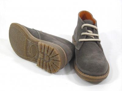 Ghete copii LM, cod 3G661, seria CREP, maro deschis, piele naturala