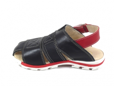 Sandale copii LM, cod 3S97, seria TOTTO, albastru, piele naturala