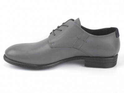 Pantofi barbati LM, cod 1P426, seria SALO, gri, piele naturala