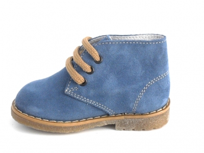 Ghete copii LM, cod 3G742, seria CREP, albastru, piele naturala