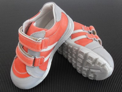 Pantofi sport copii fete LM, cod 6A39, seria KIDDY, multicolor, piele naturala