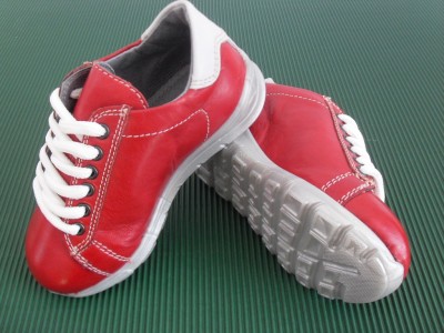 Pantofi sport copii LM, cod 3A294, seria ANDOS, rosu, piele naturala