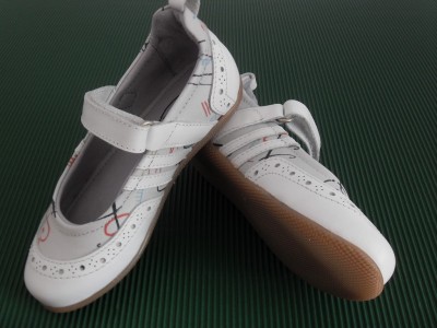 Pantofi copii fete LM, cod 6P134, seria KITTY, multicolor, piele naturala