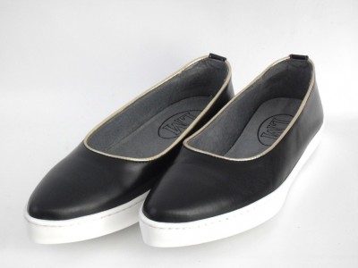 Pantofi femei LM, cod 2P289, seria PRINCESS, negru, piele naturala