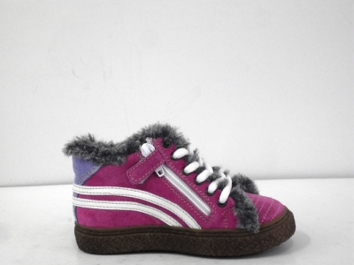 Ghete copii LM, cod 3G826, seria TRIP, mov, piele naturala