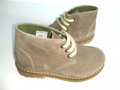Ghete copii LM, cod 3G862, seria CREP, bej, piele naturala