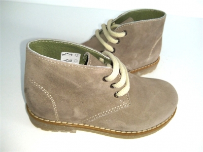 Ghete copii LM, cod 3G869, seria CREP, maro deschis, piele naturala