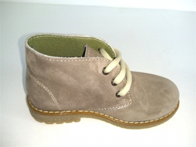 Ghete copii LM, cod 3G869, seria CREP, maro deschis, piele naturala