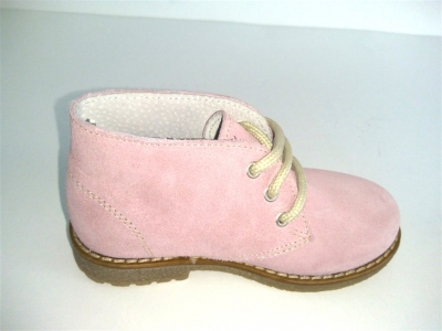 Ghete copii LM, cod 3G871, seria CREP, roz pal, piele naturala