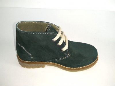 Ghete copii LM, cod 3G874, seria CREP, verde forest, piele naturala