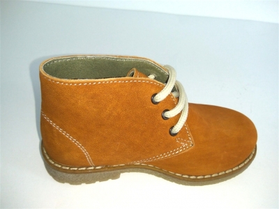 Ghete copii LM, cod 3G877, seria CREP, maro deschis, piele naturala