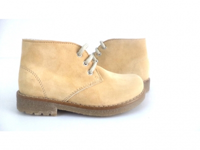Ghete copii LM, cod 3G884, seria CREP, bej, piele naturala