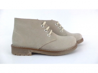 Ghete copii LM, cod 3G889, seria CREP, bej, piele naturala