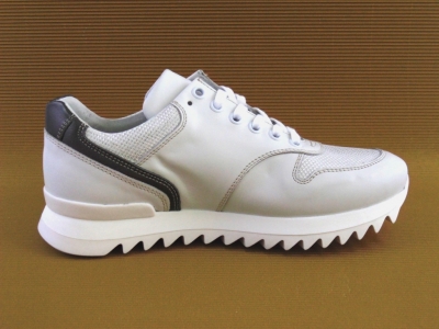 Pantofi sport femei LM, cod 2A247, seria NADIA, alb, piele naturala