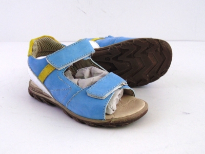 Sandale copii LM, cod 3S186, seria BERRY, turcoaz, piele naturala