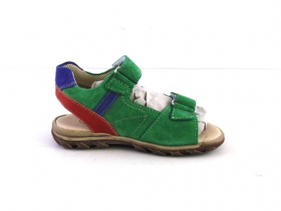 Sandale copii LM, cod 3S187, seria BERRY, verde, piele naturala