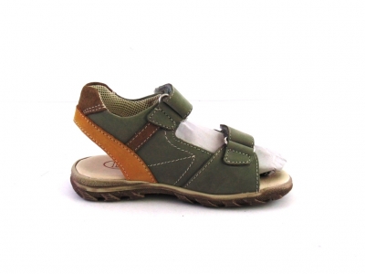 Sandale copii LM, cod 3S188, seria BERRY, gri, piele naturala