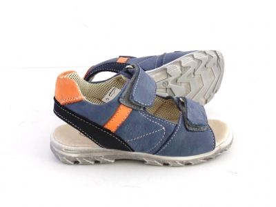 Sandale copii LM, cod 3S194, seria BERRY, bleumarin, piele naturala