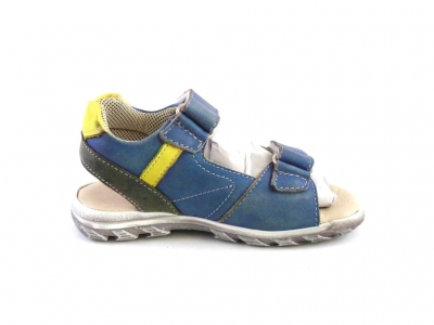 Sandale copii LM, cod 3S198, seria BERRY, albastru, piele naturala