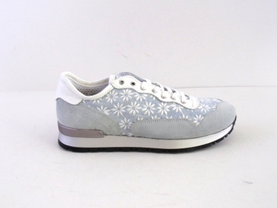 Pantofi sport femei LM, cod 2A260, seria SPORA, azur, piele naturala
