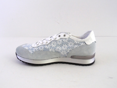 Pantofi sport femei LM, cod 2A260, seria SPORA, azur, piele naturala