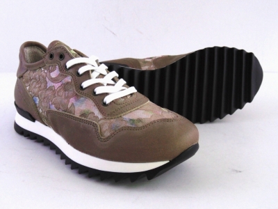 Pantofi sport femei LM, cod 2A266, seria SPORA, maro, piele naturala