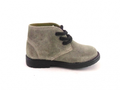 Ghete copii LM, cod 3G940, seria CREP, olive, piele naturala