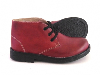 Ghete copii LM, cod 3G944, seria CREP, bordo, piele naturala