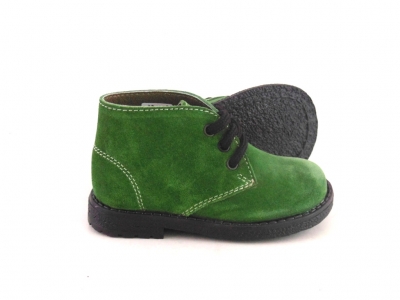 Ghete copii LM, cod 3G945, seria CREP, verde lime, piele naturala