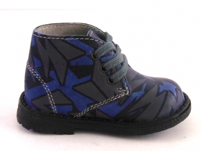 Ghete copii LM, cod 3G954, seria CREP, multicolor, piele naturala