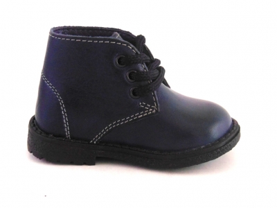 Ghete copii LM, cod 3G958, seria CREP, bleumarin, piele naturala