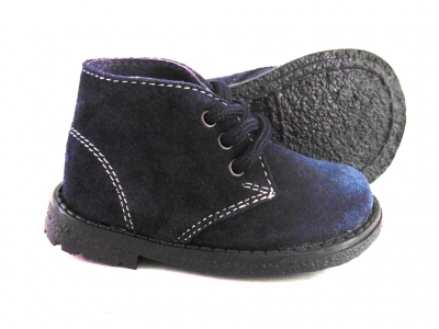 Ghete copii LM, cod 3G961, seria CREP, bleumarin, piele naturala