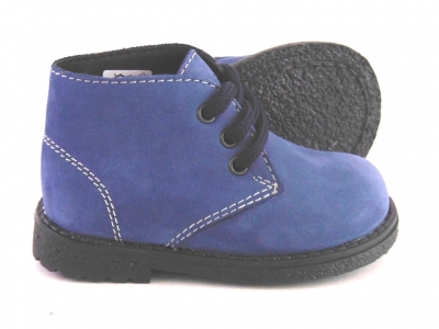 Ghete copii LM, cod 3G962, seria CREP, albastru, piele naturala