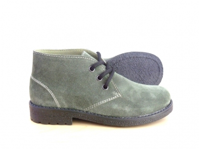 Ghete copii LM, cod 3G973, seria CREP, khaki, piele naturala