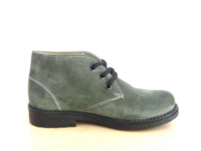 Ghete copii LM, cod 3G973, seria CREP, khaki, piele naturala