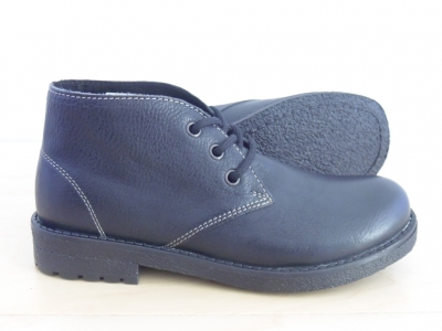 Ghete femei LM, cod 2G665, seria CREP, negru, piele naturala