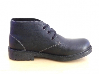 Ghete femei LM, cod 2G665, seria CREP, negru, piele naturala