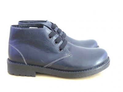 Ghete femei LM, cod 2G667, seria CREP, bleumarin, piele naturala