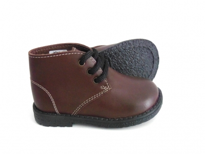 Ghete copii LM, cod 3G979, seria CREP, maro, piele naturala