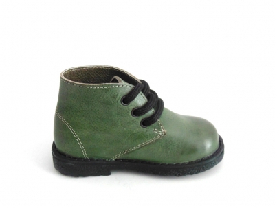 Ghete copii LM, cod 3G982, seria CREP, verde, piele naturala
