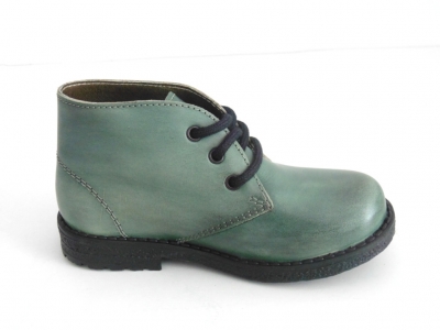 Ghete copii LM, cod 3G983, seria CREP, verde sea, piele naturala