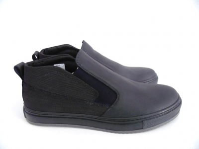 Pantofi sport barbati LM, cod 1A555, seria LIKE, gri, piele naturala