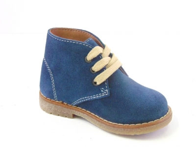 Ghete copii LM, cod 3G1020, seria CREP, albastru, piele naturala