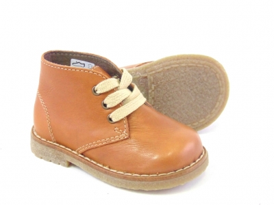 Ghete copii LM, cod 3G1021, seria CREP, maro deschis, piele naturala