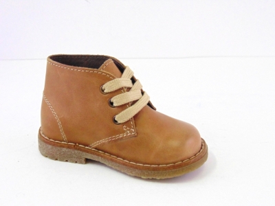 Ghete copii LM, cod 3G1034, seria CREP, maro deschis, piele naturala