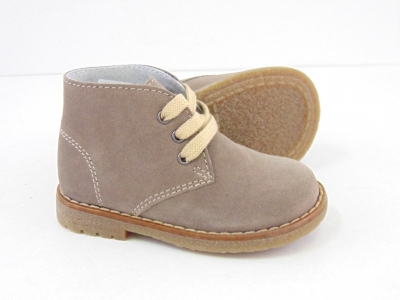 Ghete copii LM, cod 3G1044, seria CREP, bej, piele naturala